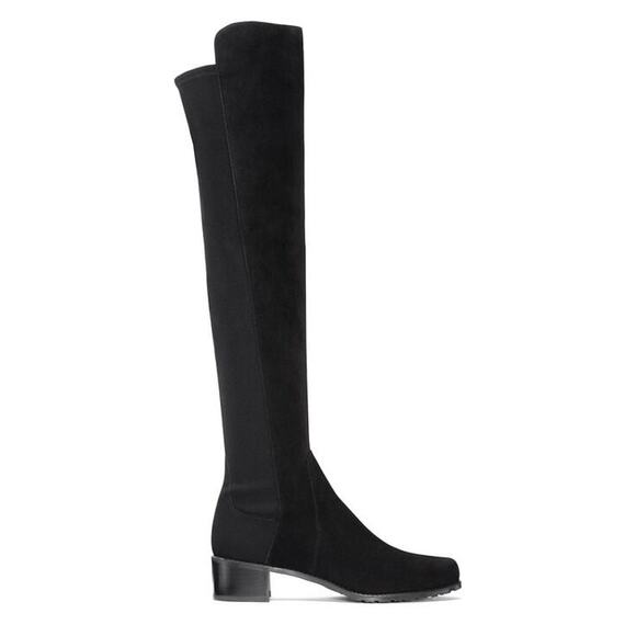 Stuart Weitzman Reserve Bold Suede Over-The-Knee Boots 8.5 New - Picture 2 of 8